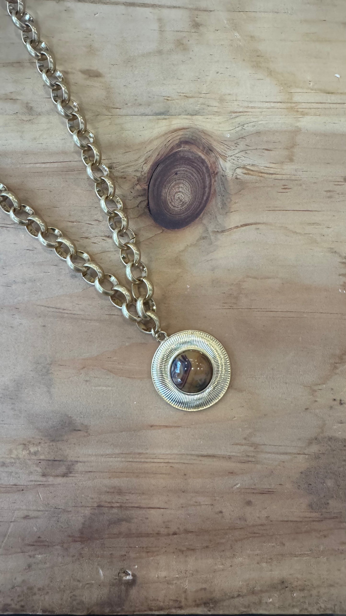 Jewelry - Brown Stone Necklace