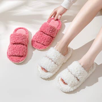 Apparel - Slippers, Warm Fuzzy Slip-on