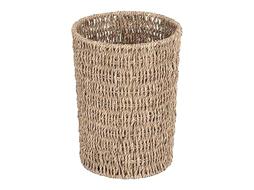 Basket - Waste Bin, Wicker