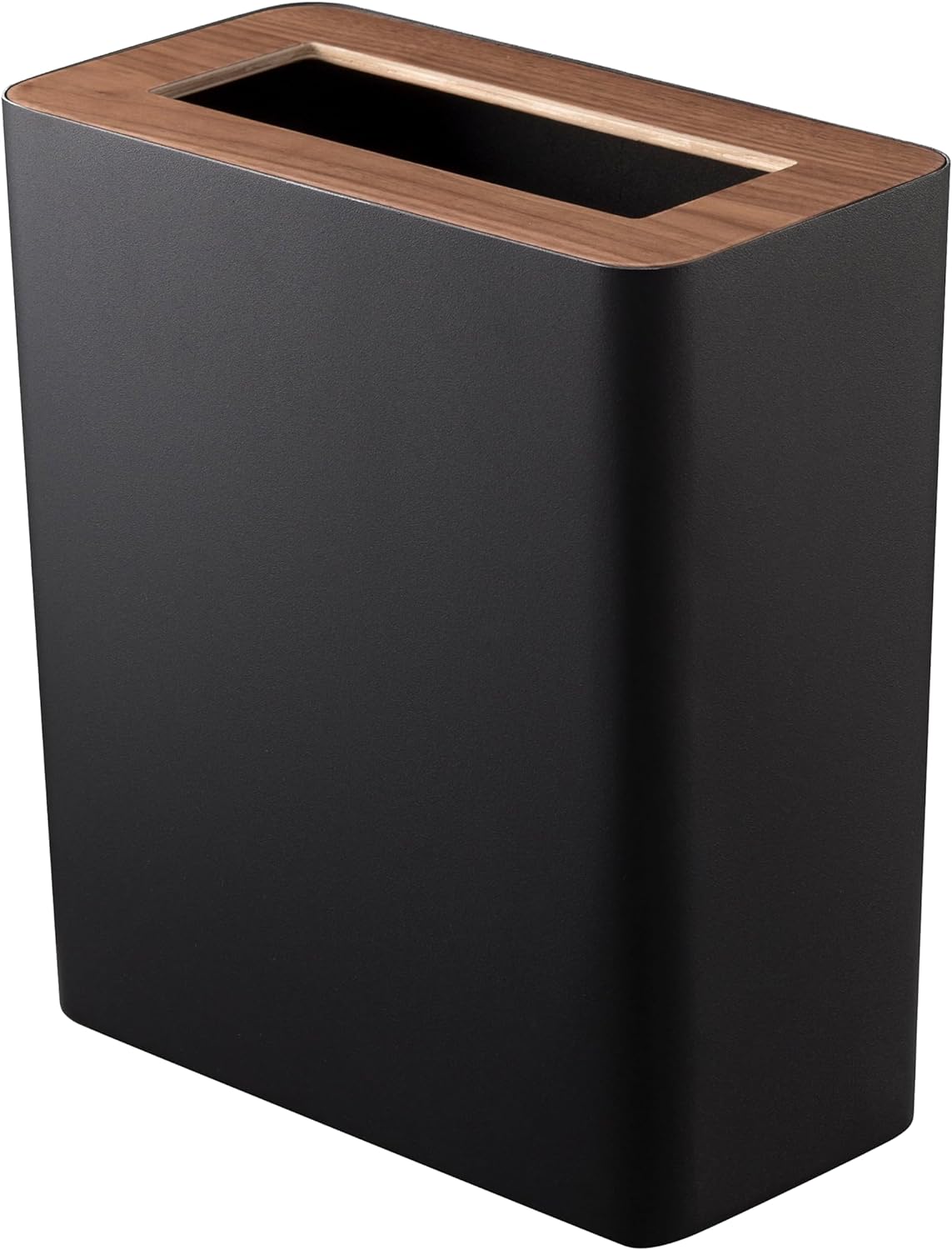 Basket - Waste Bin, Steel and Wood