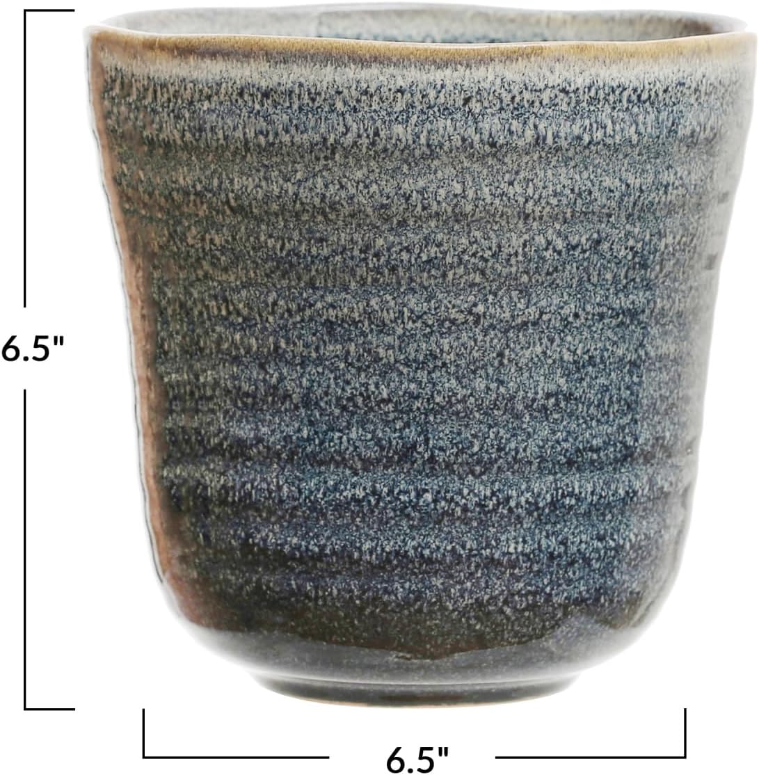 Planter - Stoneware Reactive Glaze