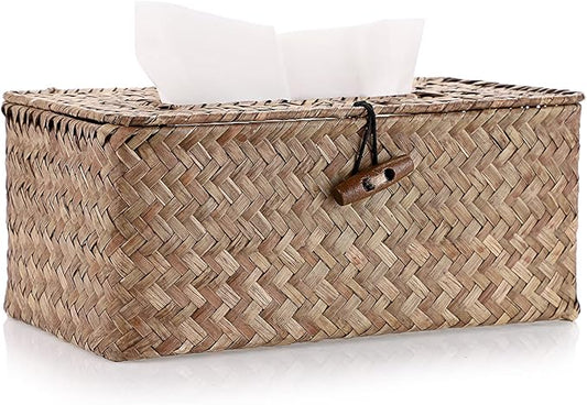 Bathroom Accessory - Tissue Box, Woven