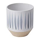 Planter - Miniature Blue Stripes