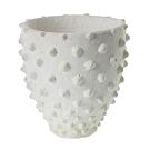 Vase - White, Spiked