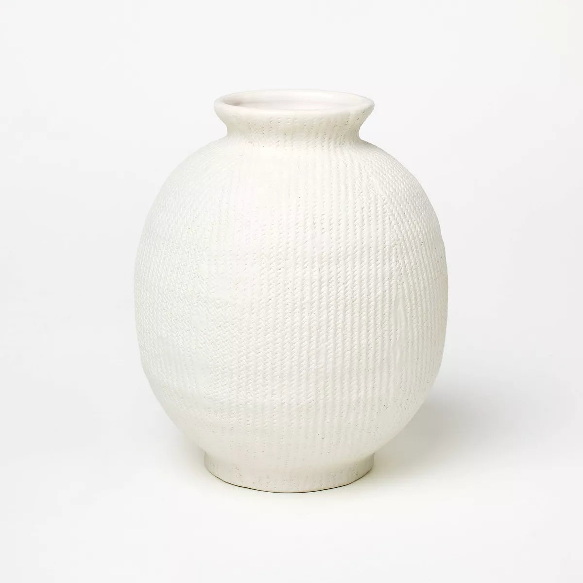 Vase - Ceramic Oblong, Textured