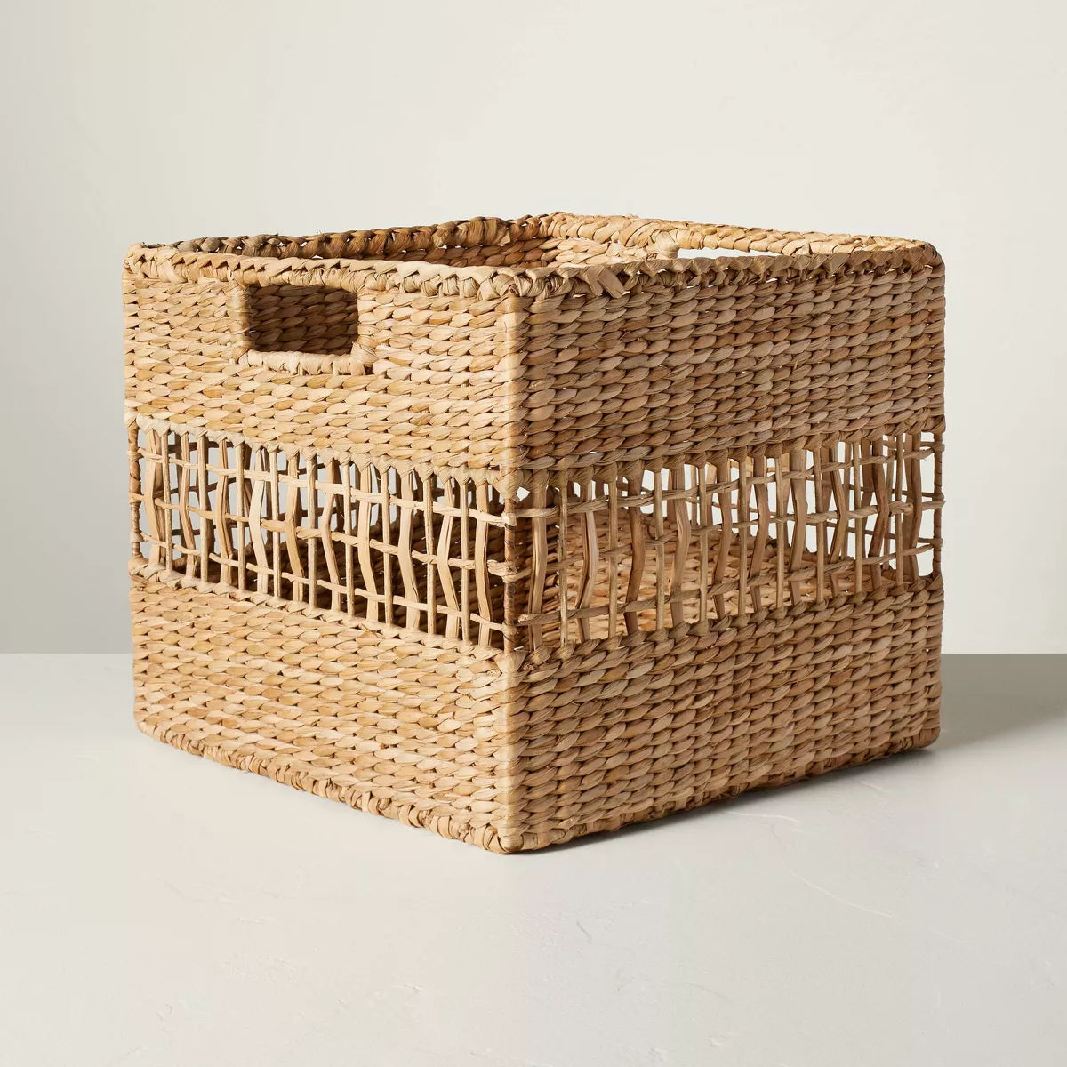 Basket - Natural Woven Rattan