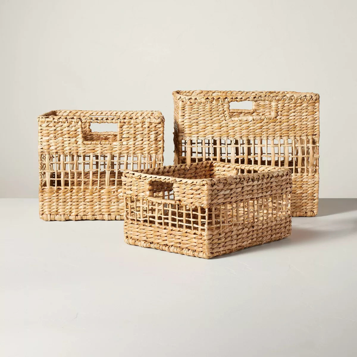 Basket - Natural Woven Rattan