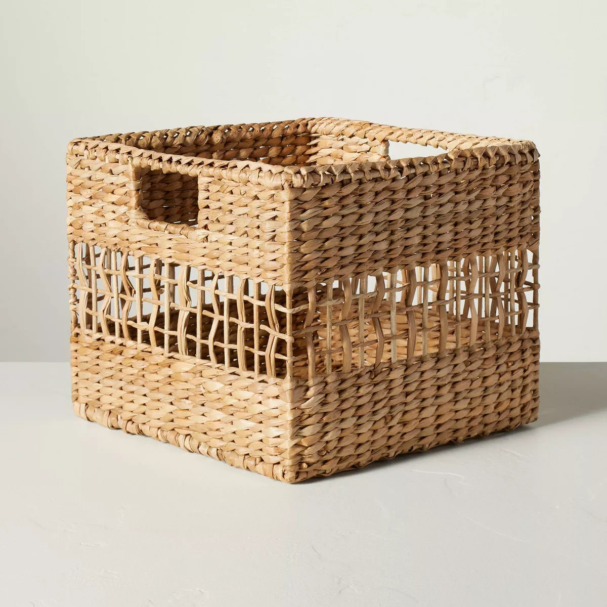 Basket - Natural Woven Rattan