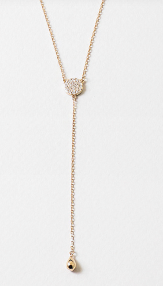 Jewelry - Gold Y Necklace