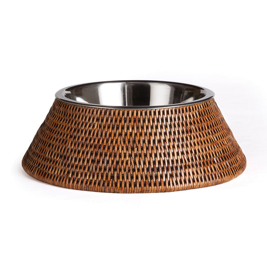 Bowl- Burma Rattan Pet Bowl