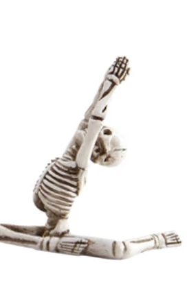 Season Item - Yoga Skeleton Miniature Statue