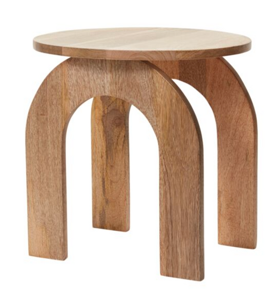 Furniture - Step Stool, Wood U-Shape