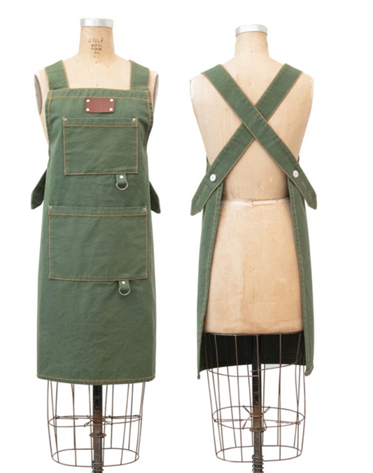 Accessories - Apron, Cross Back with Pockets