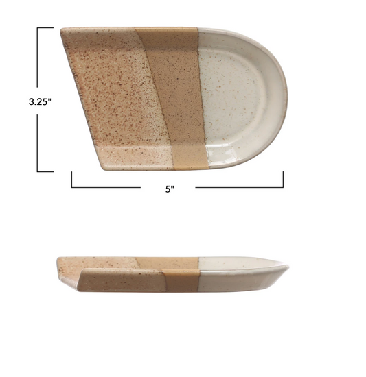 Kitchen Accessory - Stoneware Spoon Rest