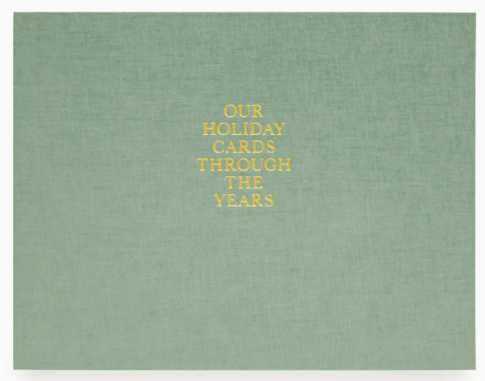 Seasonal Item - Holiday Card Book