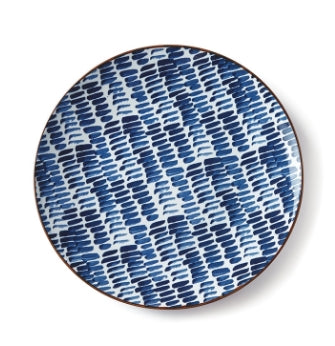 Kitchen Accessory - Indigo Porcelain Plate