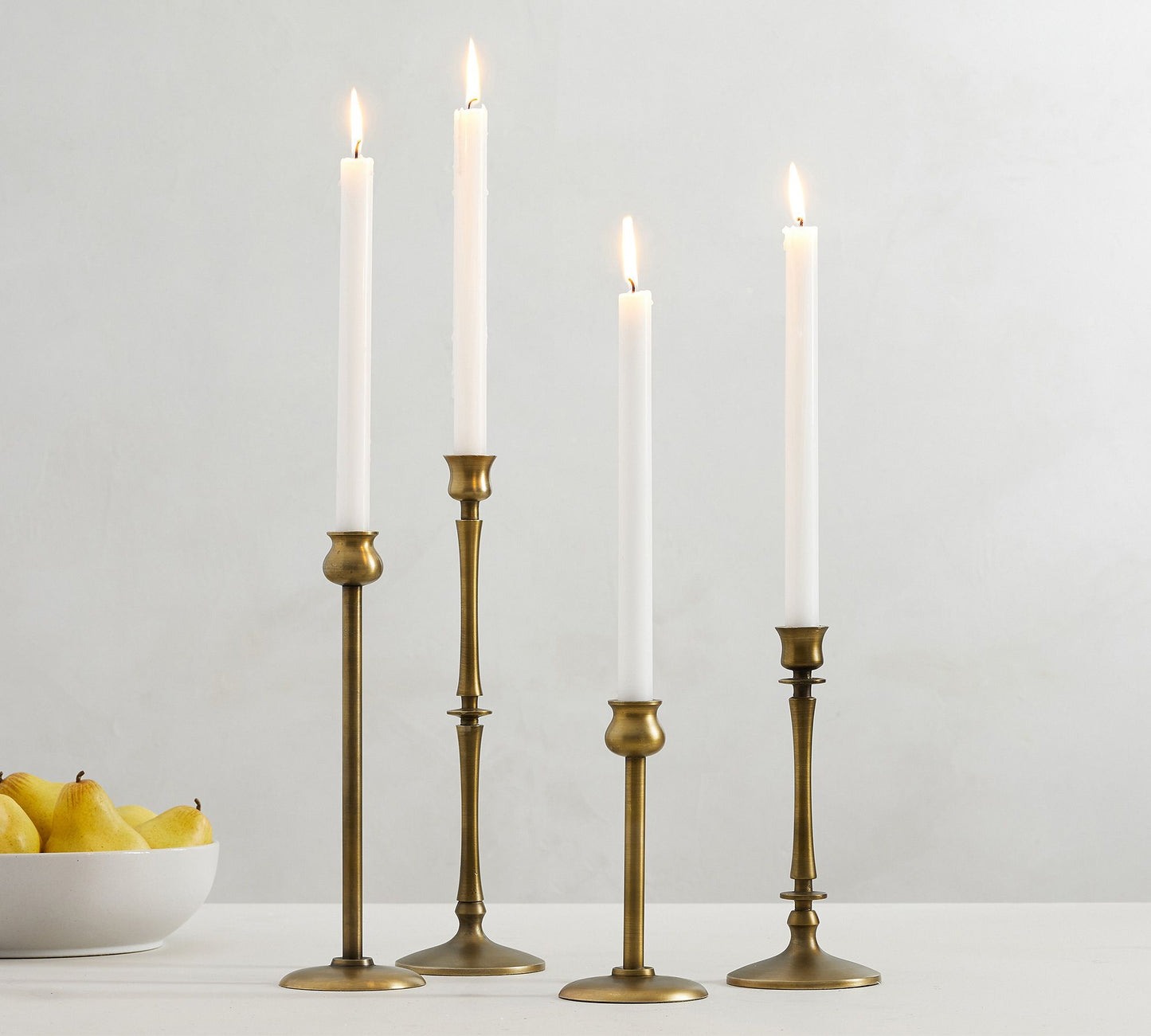 Candlestick - Antique Brass