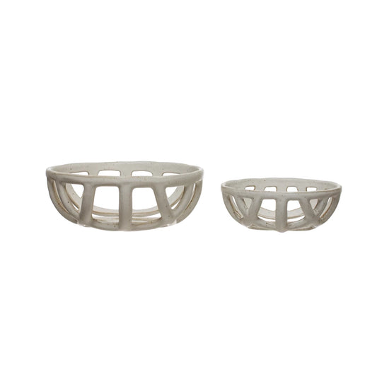 Bowl - Stoneware Basket