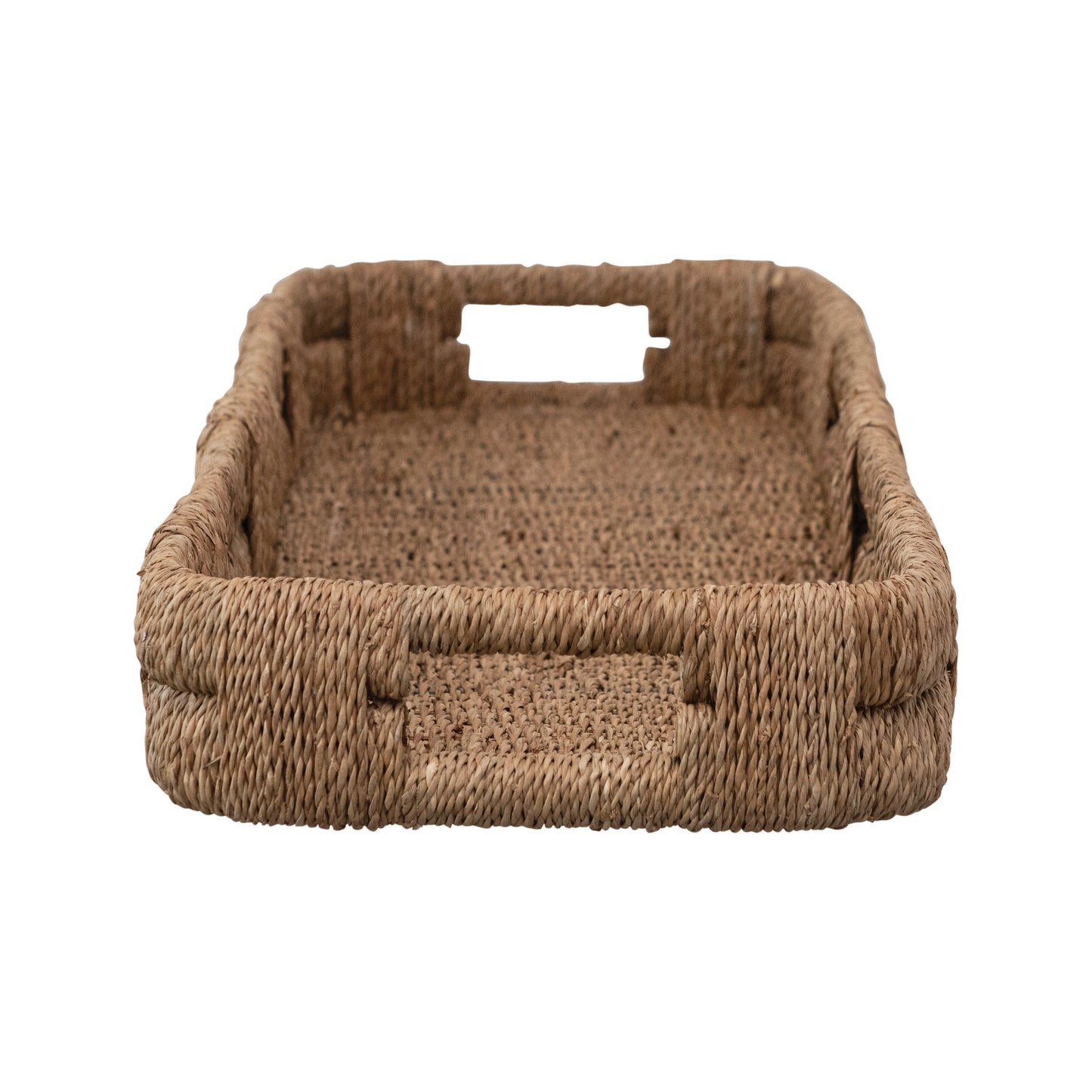 Tray- Hand Woven Tray with Handles