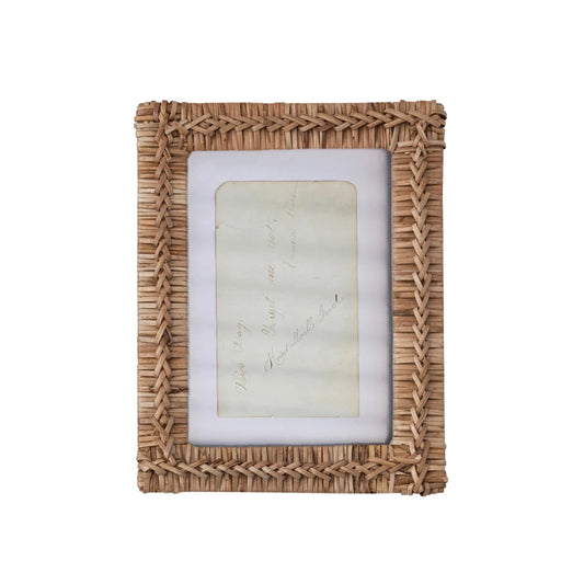 Frame - Hand-Woven Rattan Photo Frame