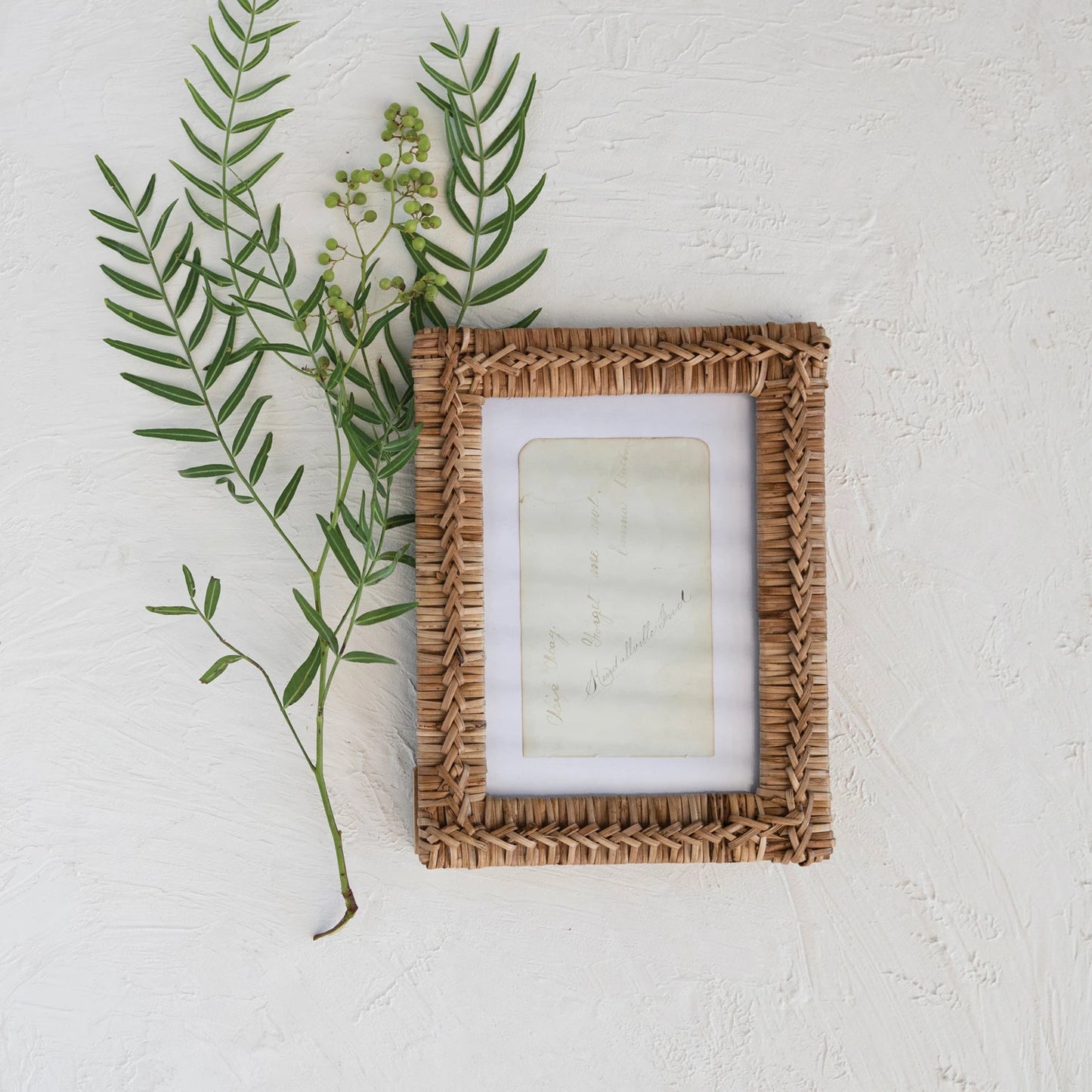 Frame - Hand-Woven Rattan Photo Frame