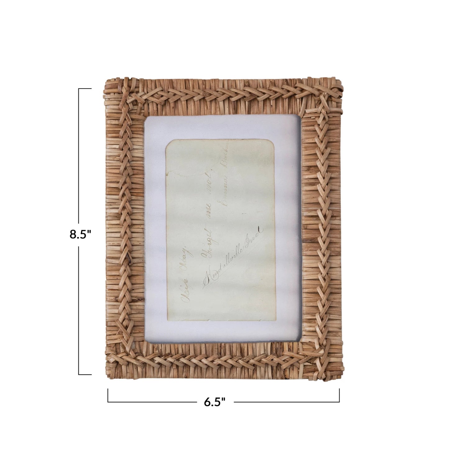 Frame - Hand-Woven Rattan Photo Frame