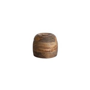 Jar - Mango Wood with Lid