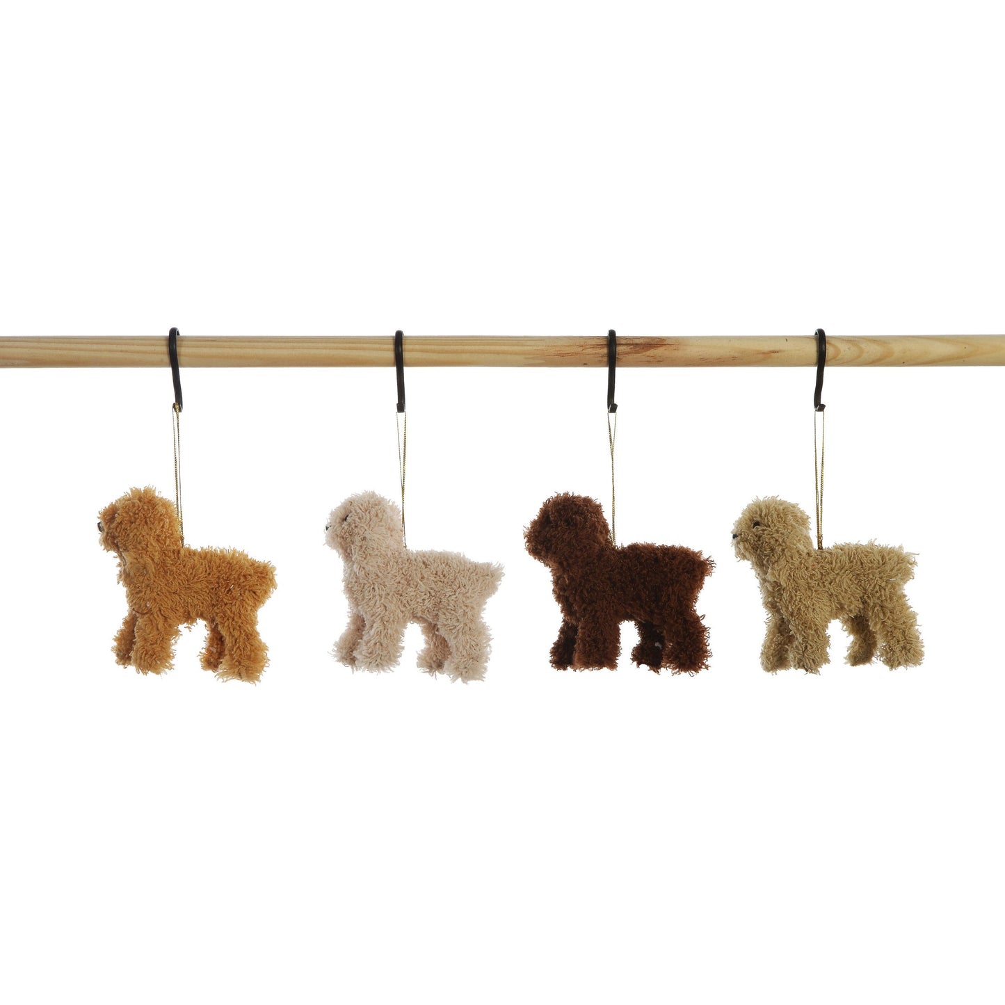 Seasonal Item - Furry Poodle Ornament